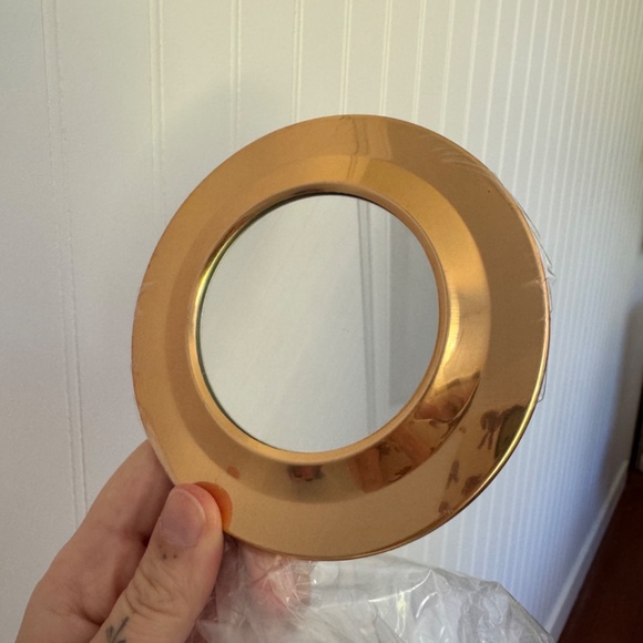 Brass Frame Mirrors - Set of 3 Minis - Picture 5 of 6